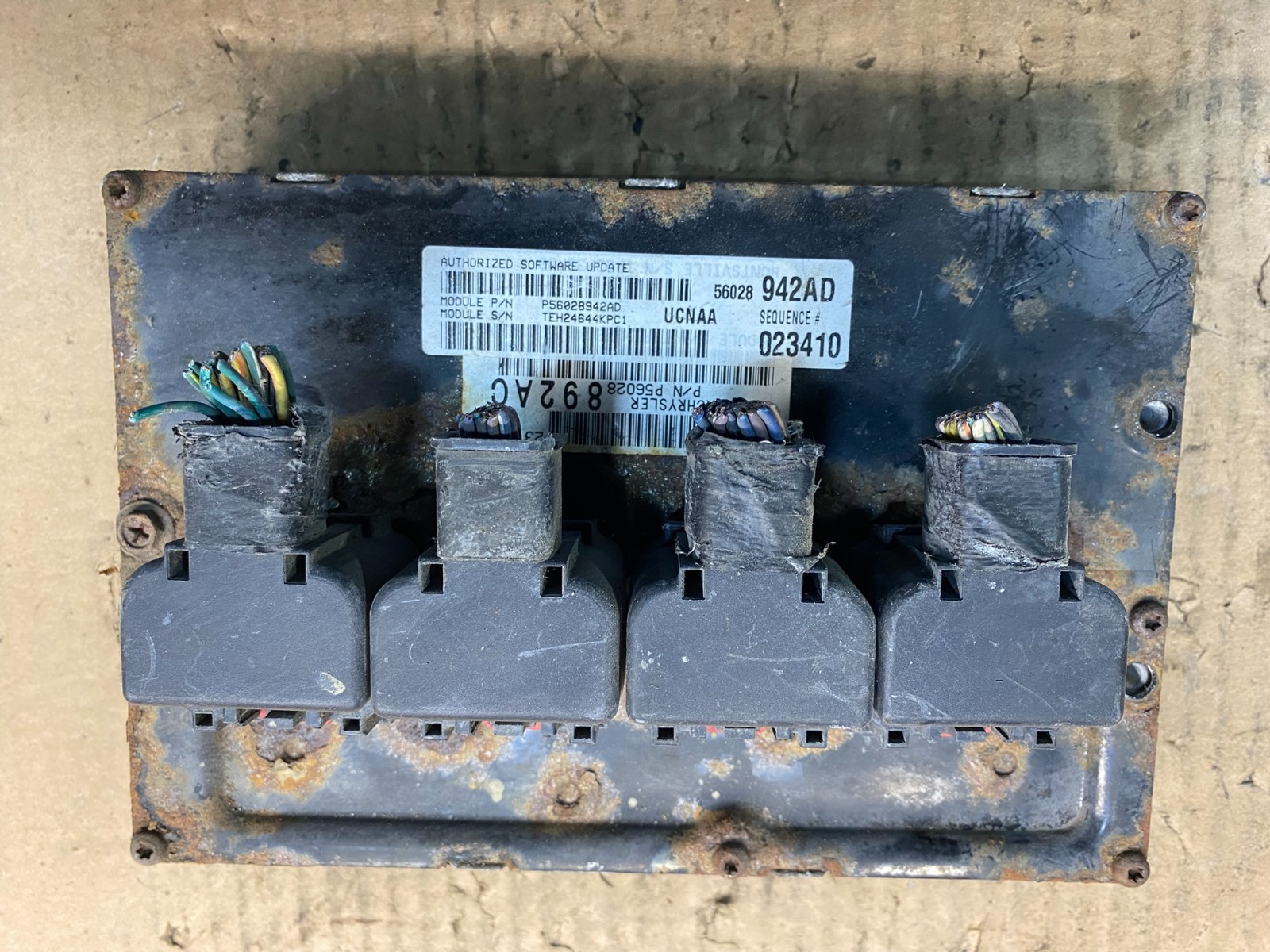 2005 Dodge Ram 1500 Engine Computer 4.7L V8 ECM ECU p56028942ad OEM AE8066 DW