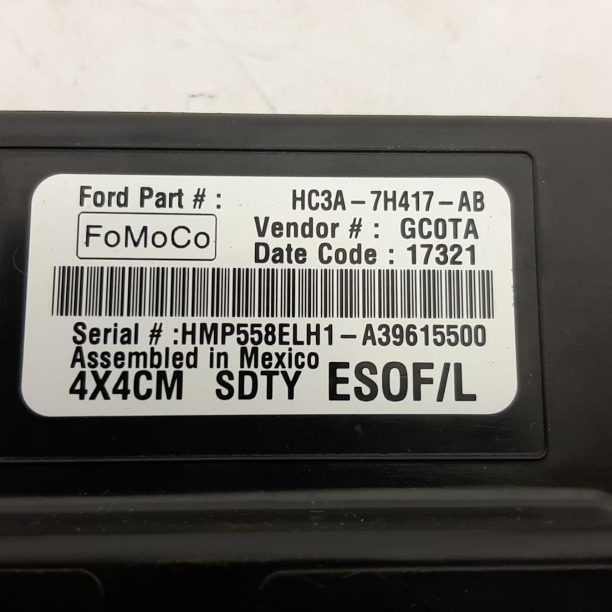 2018 F350SD HC3A7H417AB T-CASE ECU