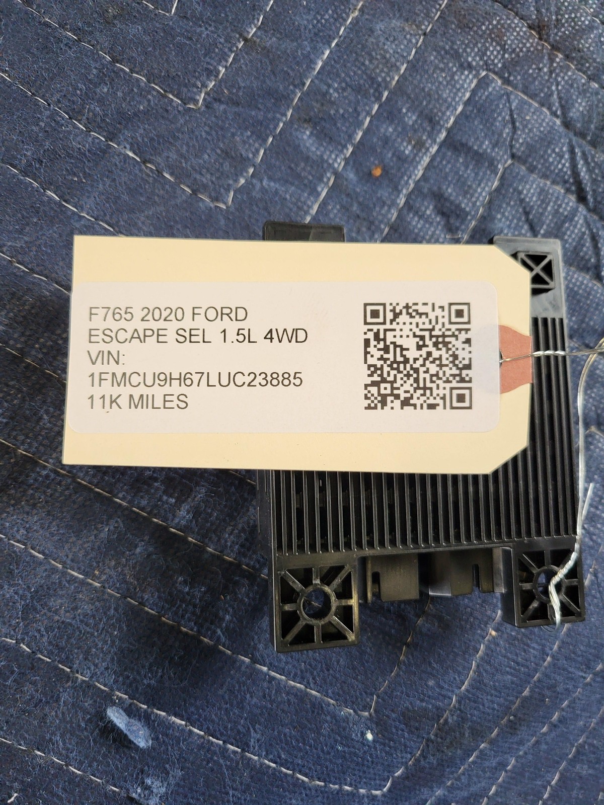 2020-2021 Ford Escape USB Interface Control Module Unit OEM LJ6T14F014AB