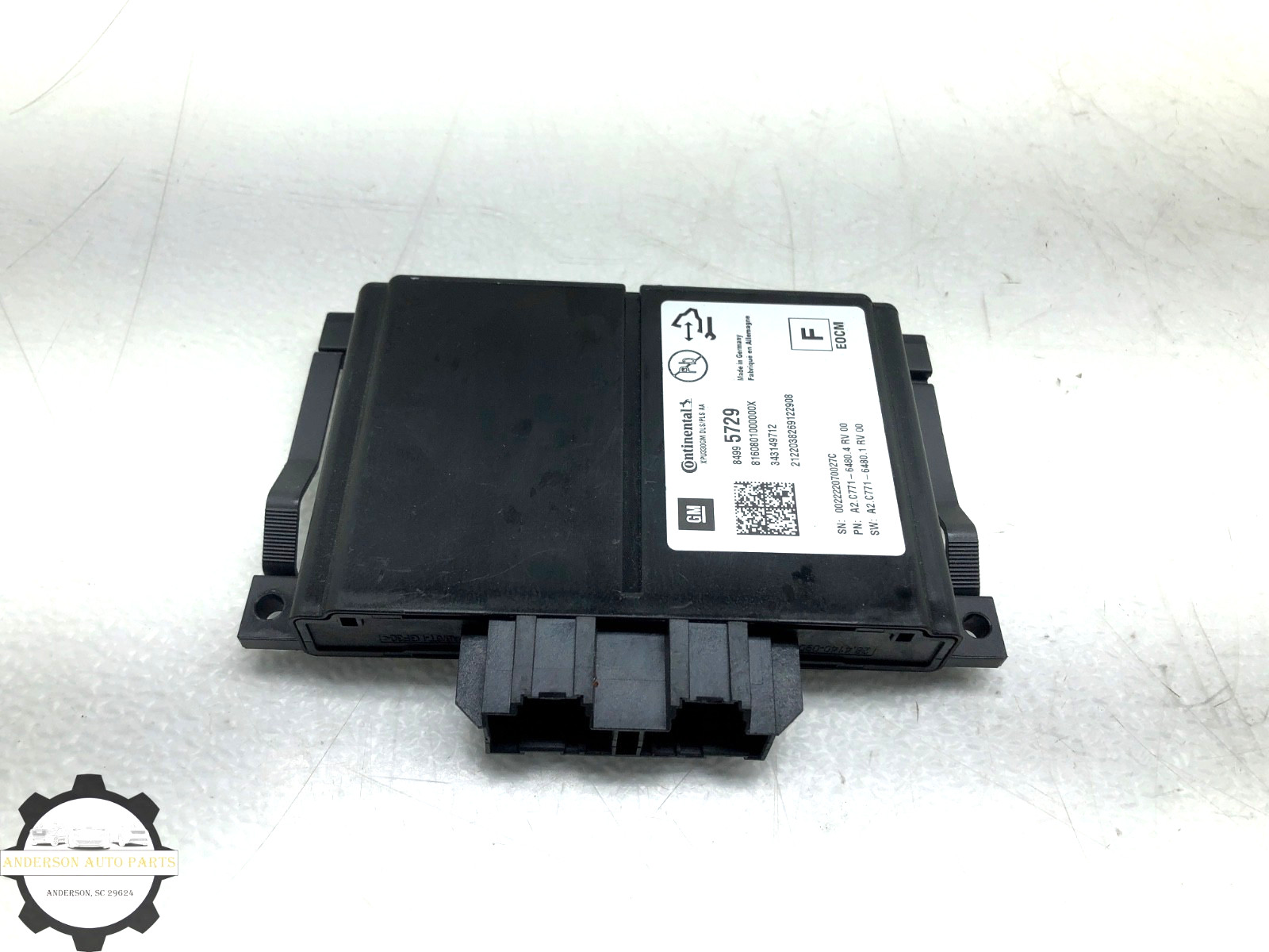 2018-2024 CHEVROLET TRAVERSE INTERIOR SAFETY CONTROL MODULE UNIT OEM