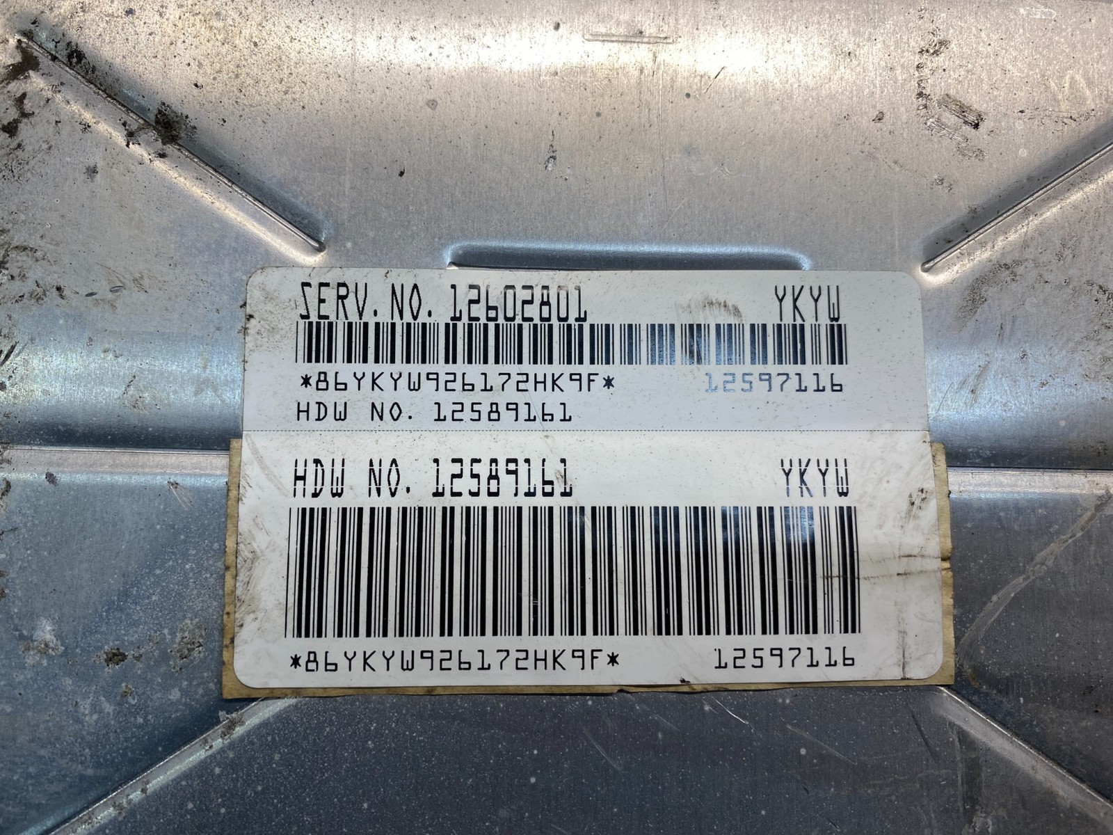 2005 Chevrolet Astro Ecu Engine Control Module Unit Ecm 12602801 AE8030 DW