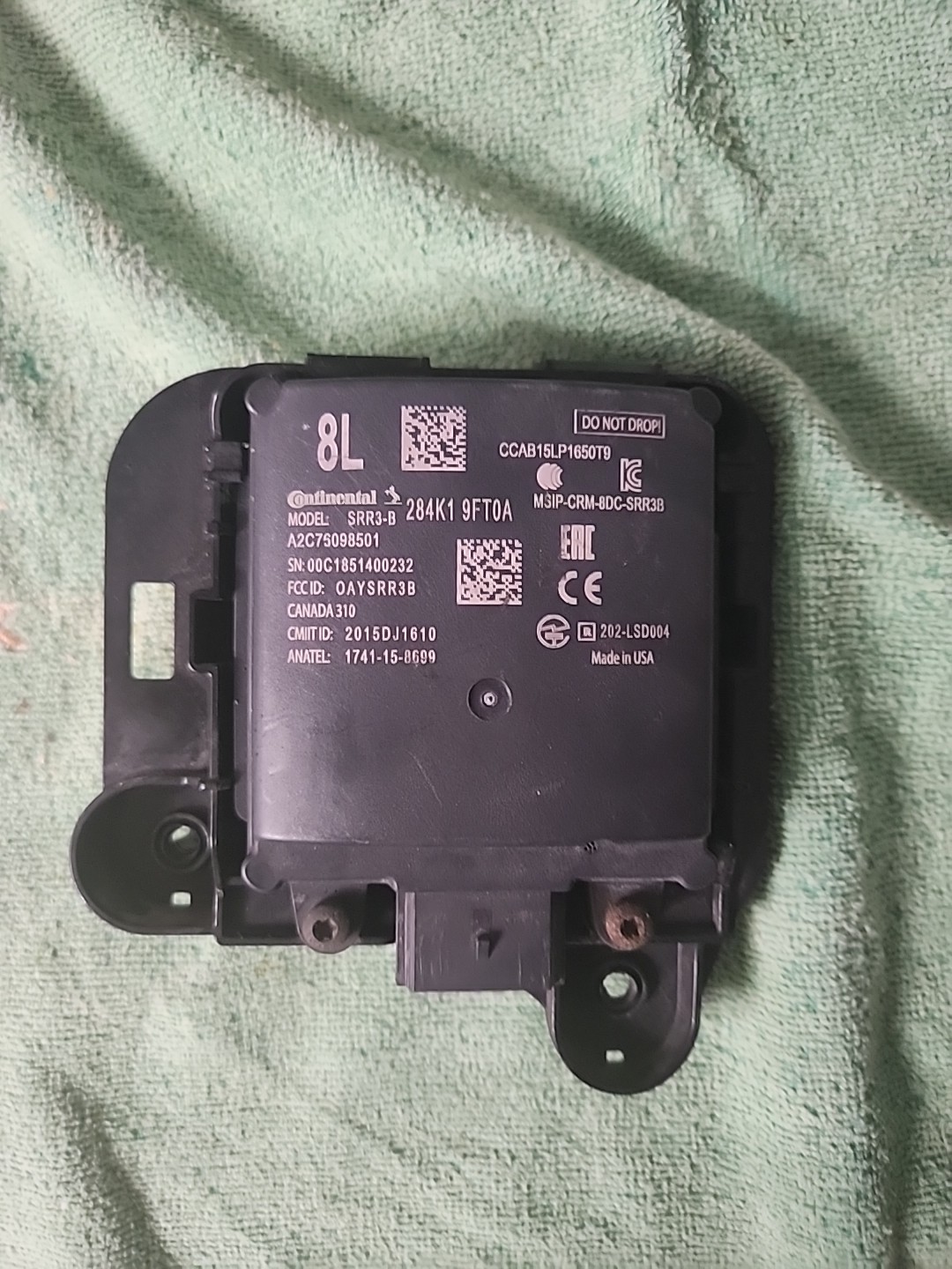 2020- 2024 Nissan Titan Right Rear Blind Spot Module OEM 284K0-9FV0A