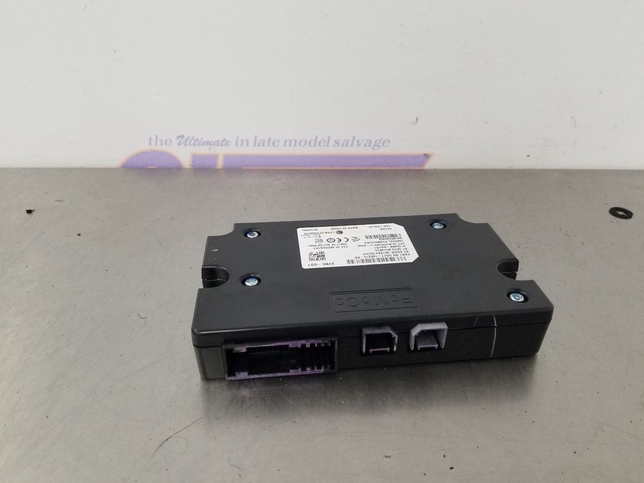 13 FORD F150 RAPTOR SYNC CONTROL MODULE DL3T14B428BD