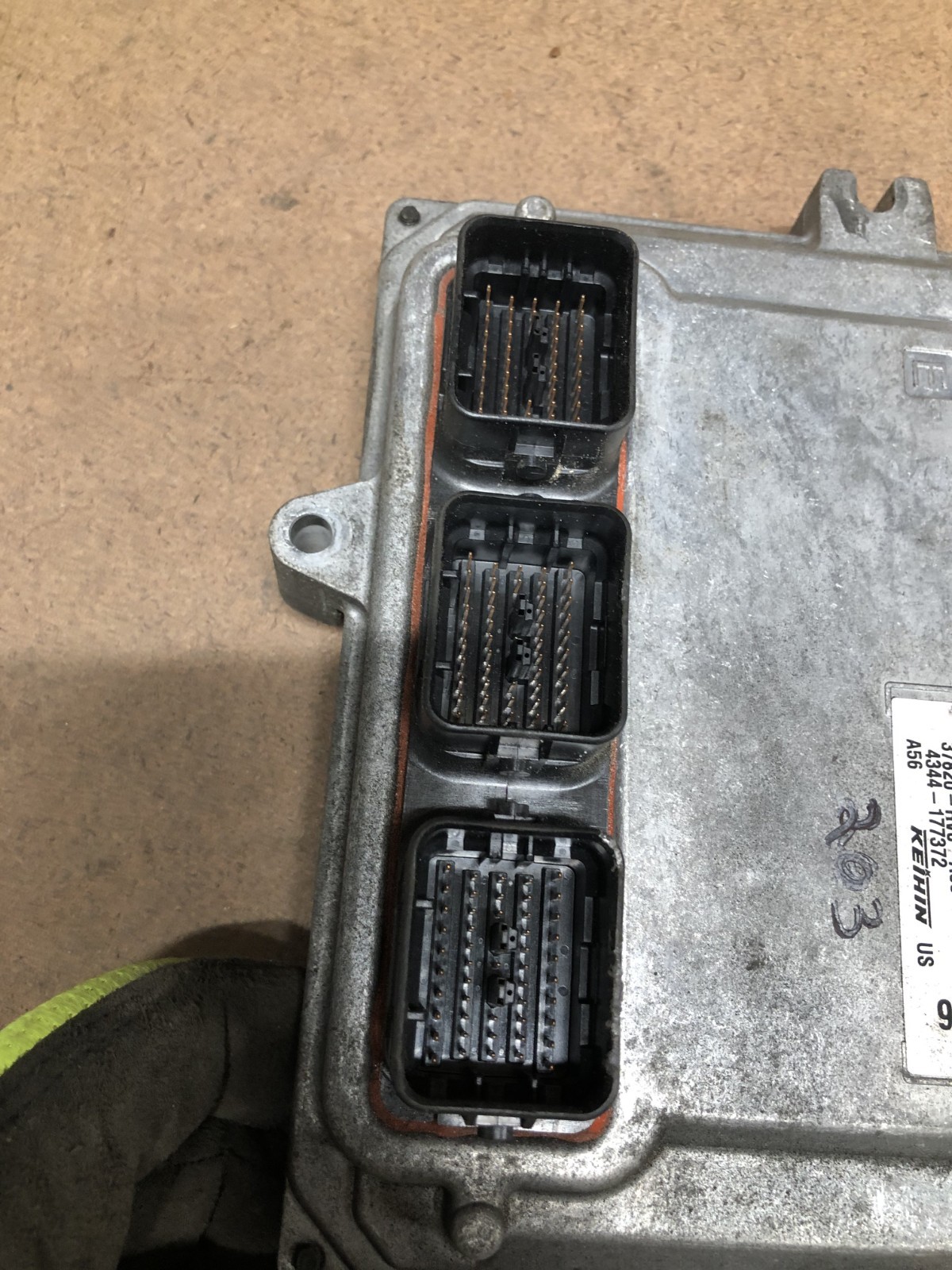 11-13 Honda Odyssey 3.5L Engine Computer Control Module Ecm 37820-RV0-A58