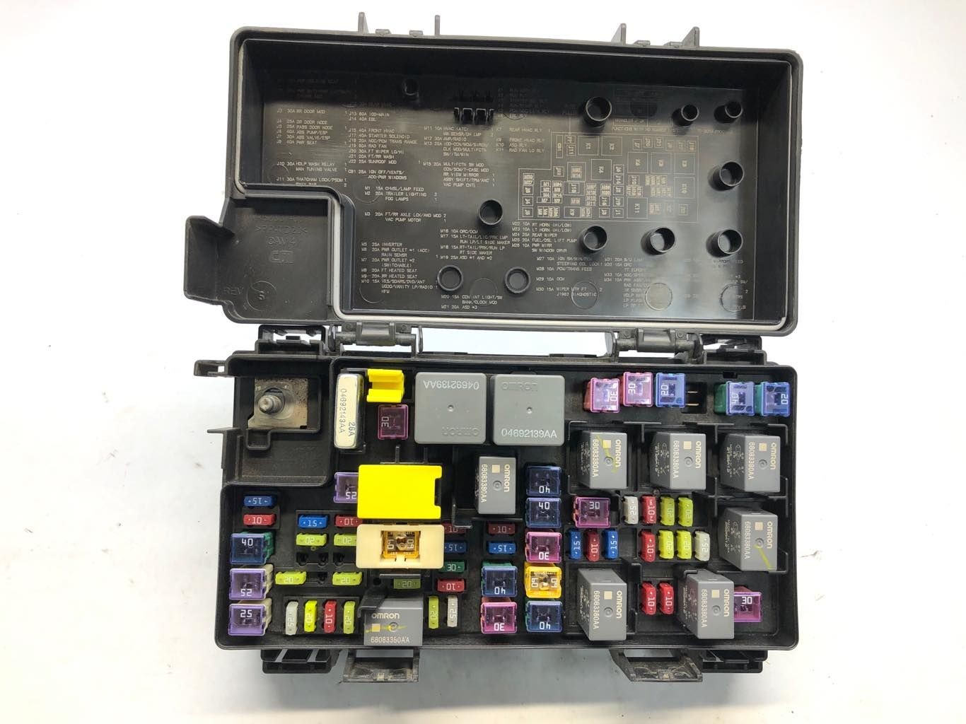 2015-20 Dodge Caravan Tipm Totally Integrated Power Module OEM Match 68239606AA
