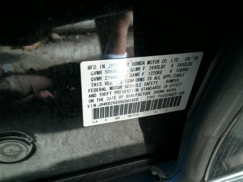 Engine ECM Electronic Control Module Right Hand Lower Dash Fits 09-10 RL 1140469
