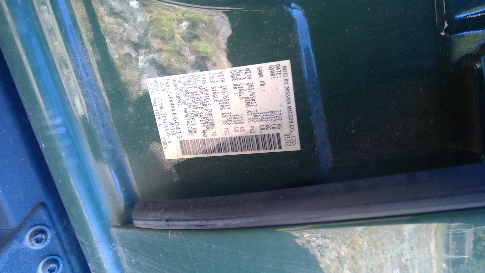 Used Body Control Module fits: 2022 Nissan Frontier Body Control BCM engine comp
