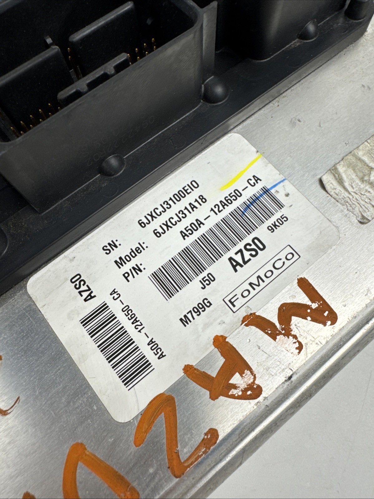 Engine ECM Control Module AWD Fits 08-10 MAZDA CX-9 A50A-12A650-CA A50A12A650CA