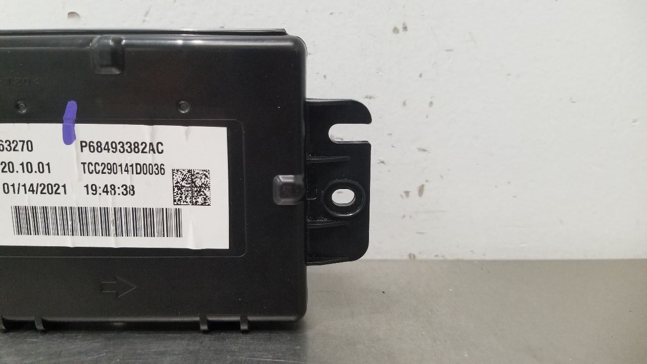 21 JEEP WRANGLER JL JLU TEMPERATURE HVAC CONTROL MODULE 68493382AC