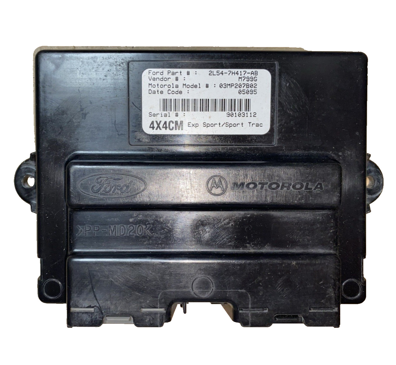 #2L54-7H417-AB, 2003-2005 Ford Explorer Sport Trac Transfer Case Computer Module