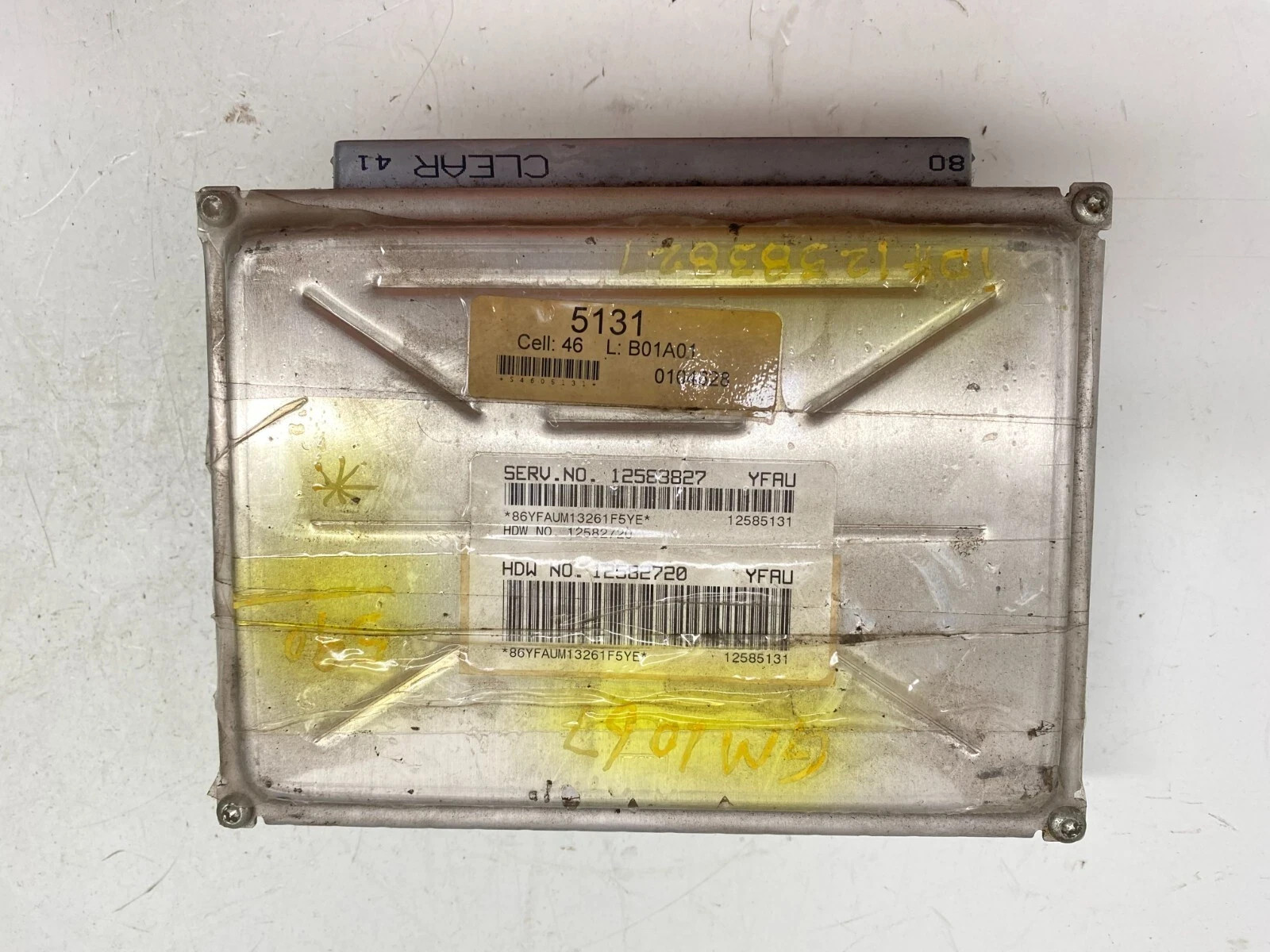 2004-2005 BUICK LESABRE ELECTRONIC ENGINE CONTROL MODULE UNIT ECM OEM, 590-05555