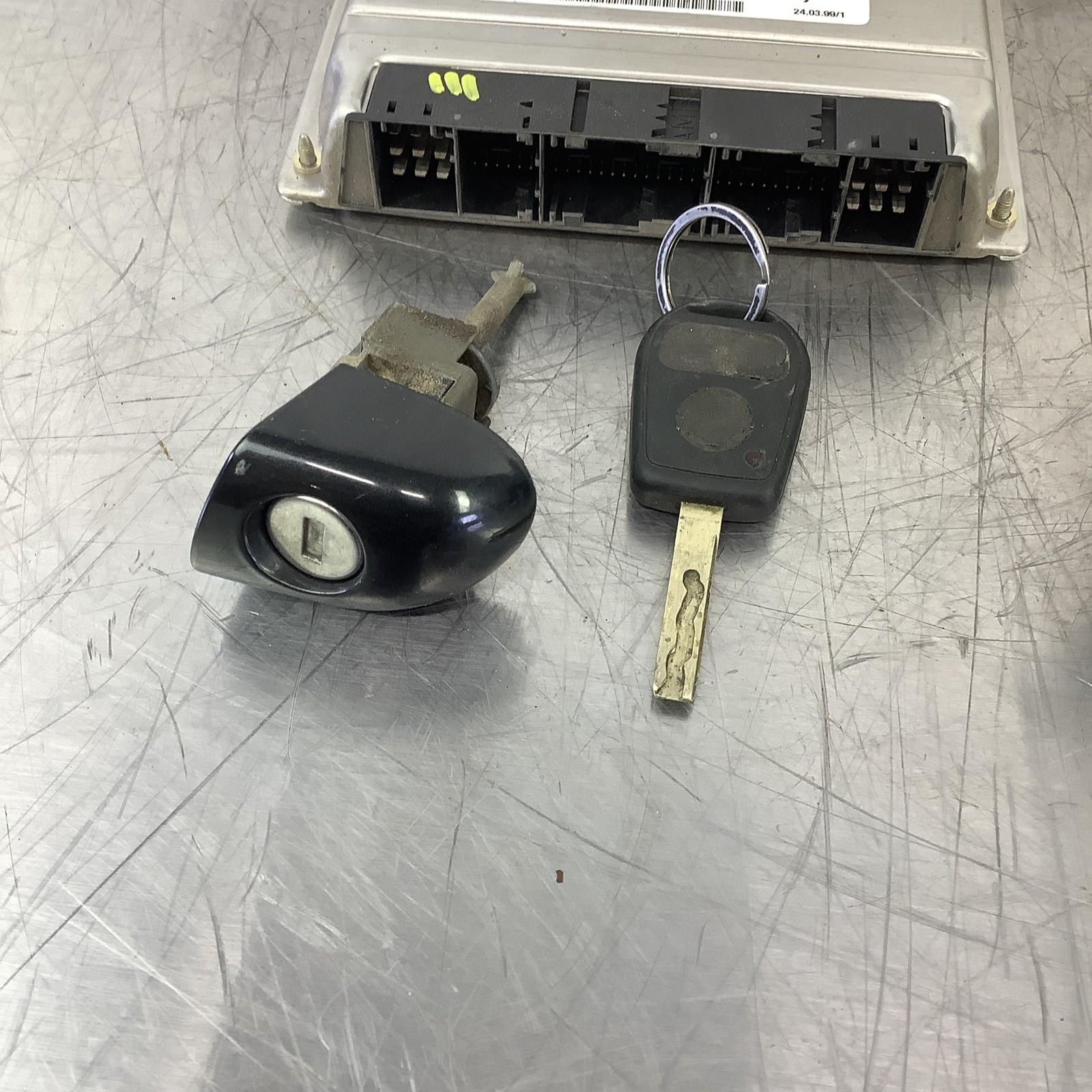 BMW E46 Engine Computer DME EWS Key Set M52TU MS42 Manual 99-00 323 328
