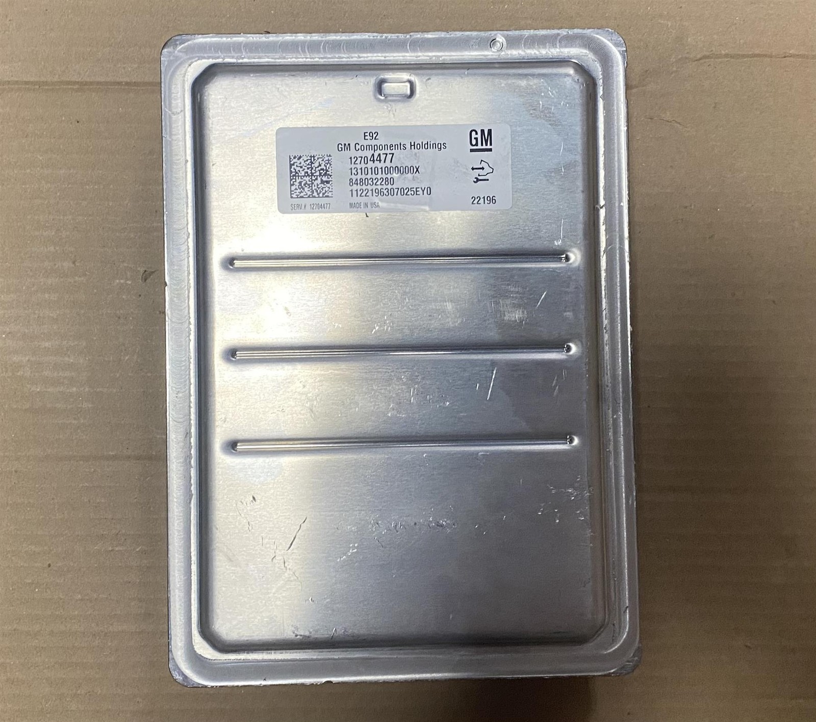 GM Engine Control Module ECM ECU 12704477 OEM
