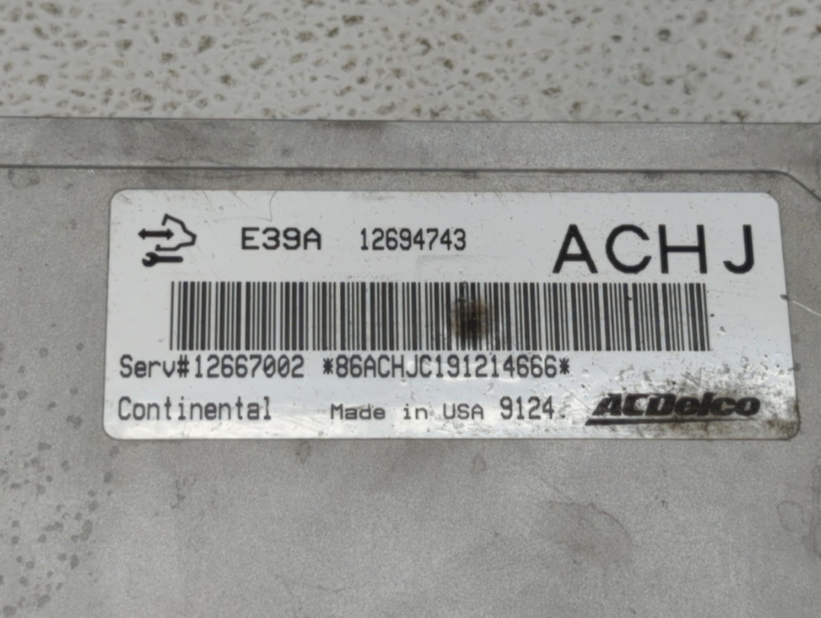 Cadillac Xt5 Engine Computer Ecu Pcm Ecm Pcu Oem H9TCZ