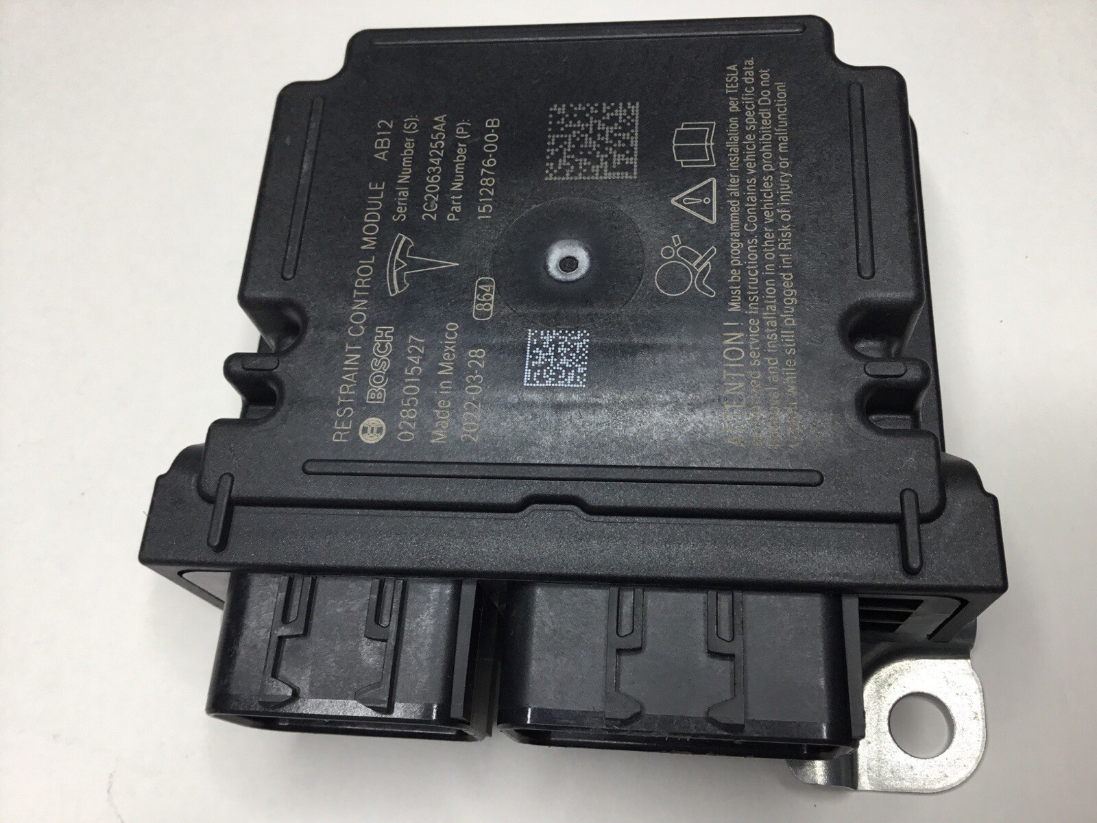 Tesla Model 3 Restraint Control Module 1512876-00-B NEW!! OEM!!!