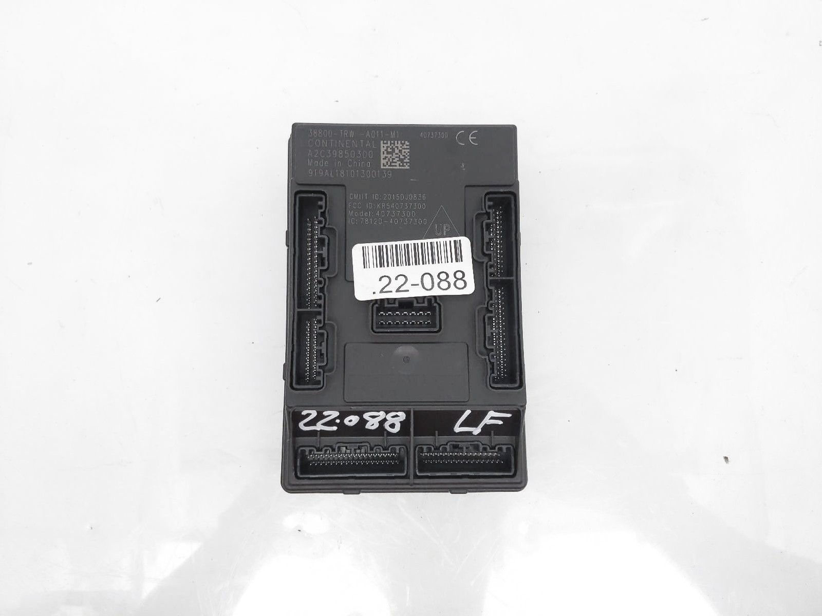 Honda Clarity 2018-2021 Plug-In Body Control Module Bcm 38809-Trw-A02