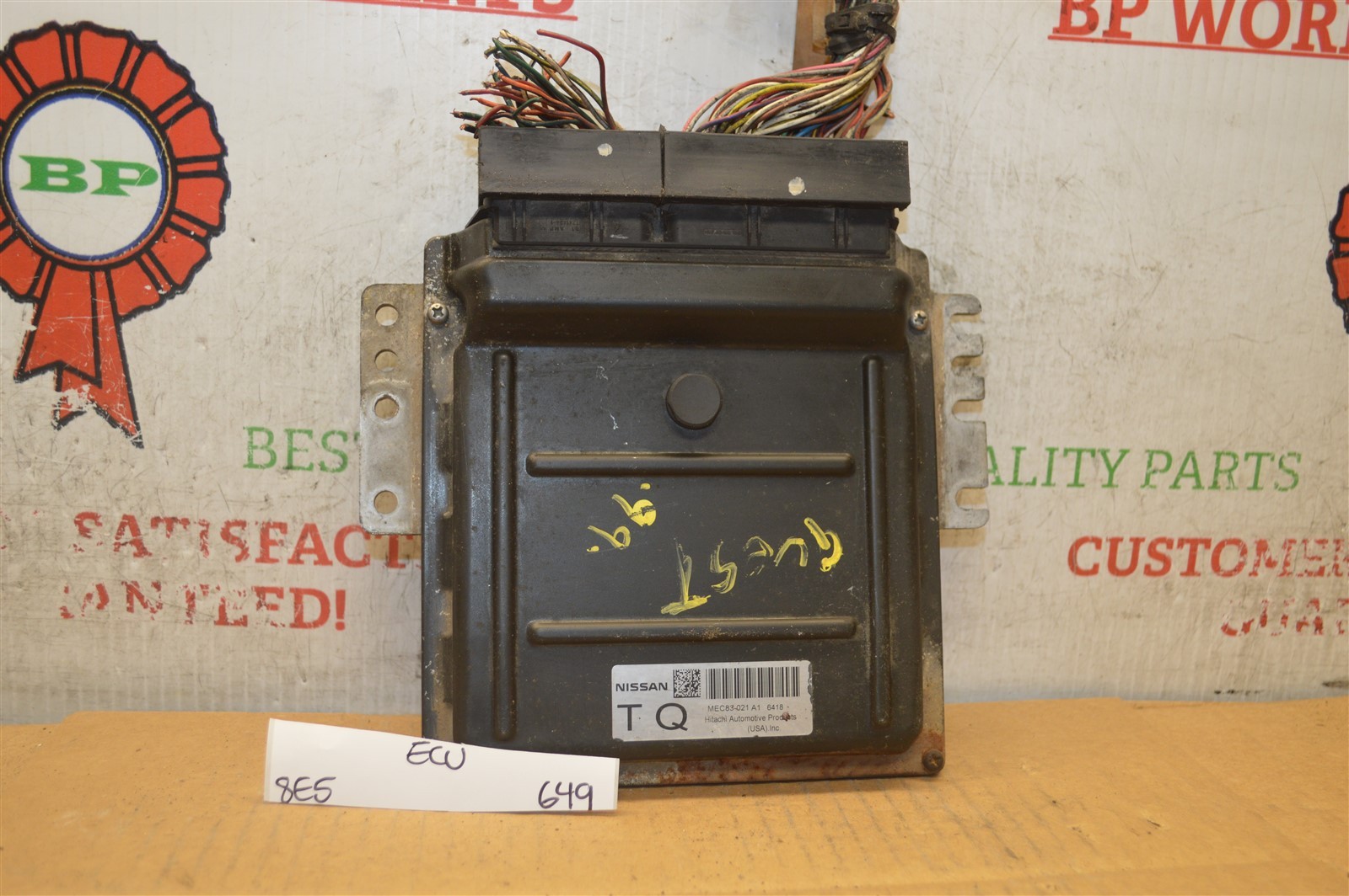 2006 Nissan Quest ECU MEC83021A1 Engine Control Unit Module 649-8E5