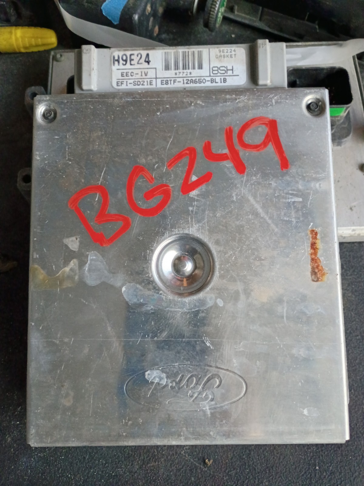 1991 91 Ford F-350 7.5L M/T 4×2 Engine Control Module E8TF-12A650-BL1B #BG249