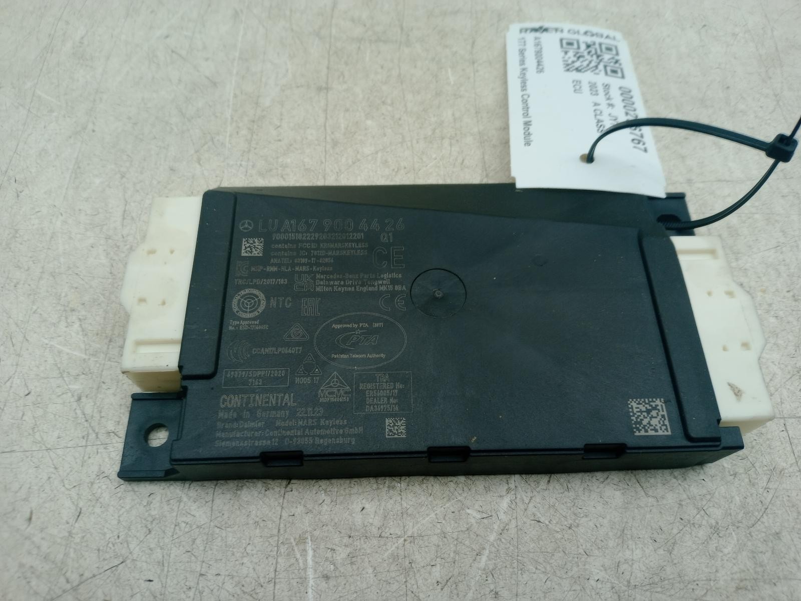 MERCEDES A CLASS IGNITION CONTROL MODULE ECU A1679004426 W177 2018 – 2024