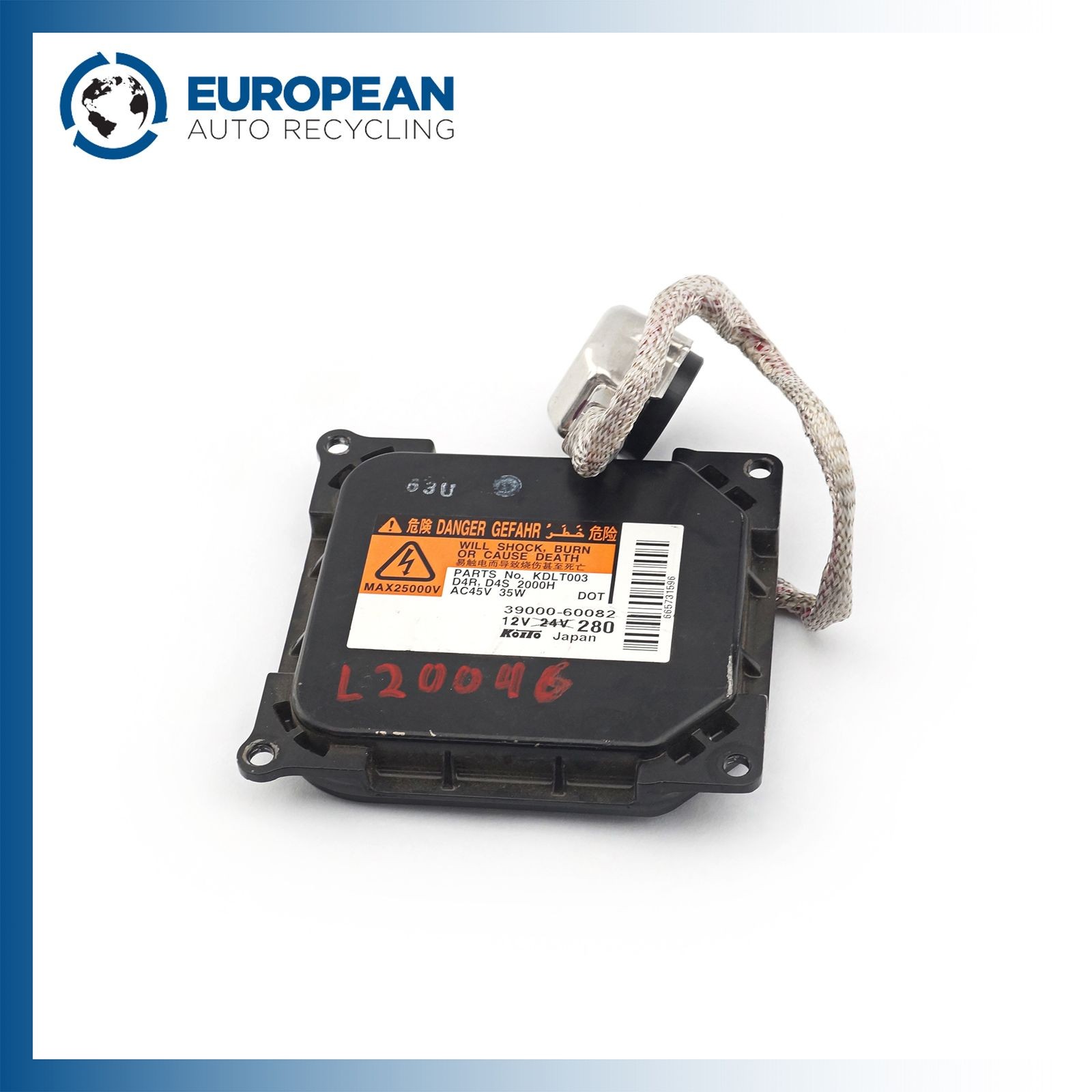 2013-2016 SUBARU BRZ HID Xenon Headlight Ballast Module – OEM 39000-60082