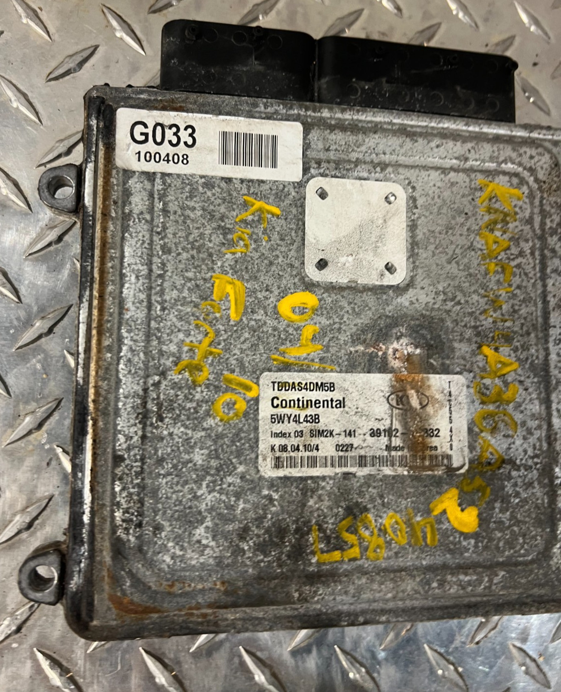 10 2010 Kia Forte 2.4L Engine Computer Module ECM ECU 39102-2G332 OEM B10