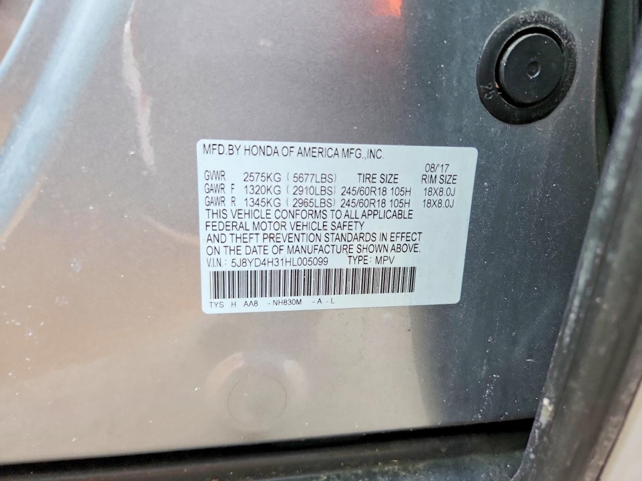 Used Engine Control Module (ECM) fits: 2017 Acura Mdx Electronic Control Module