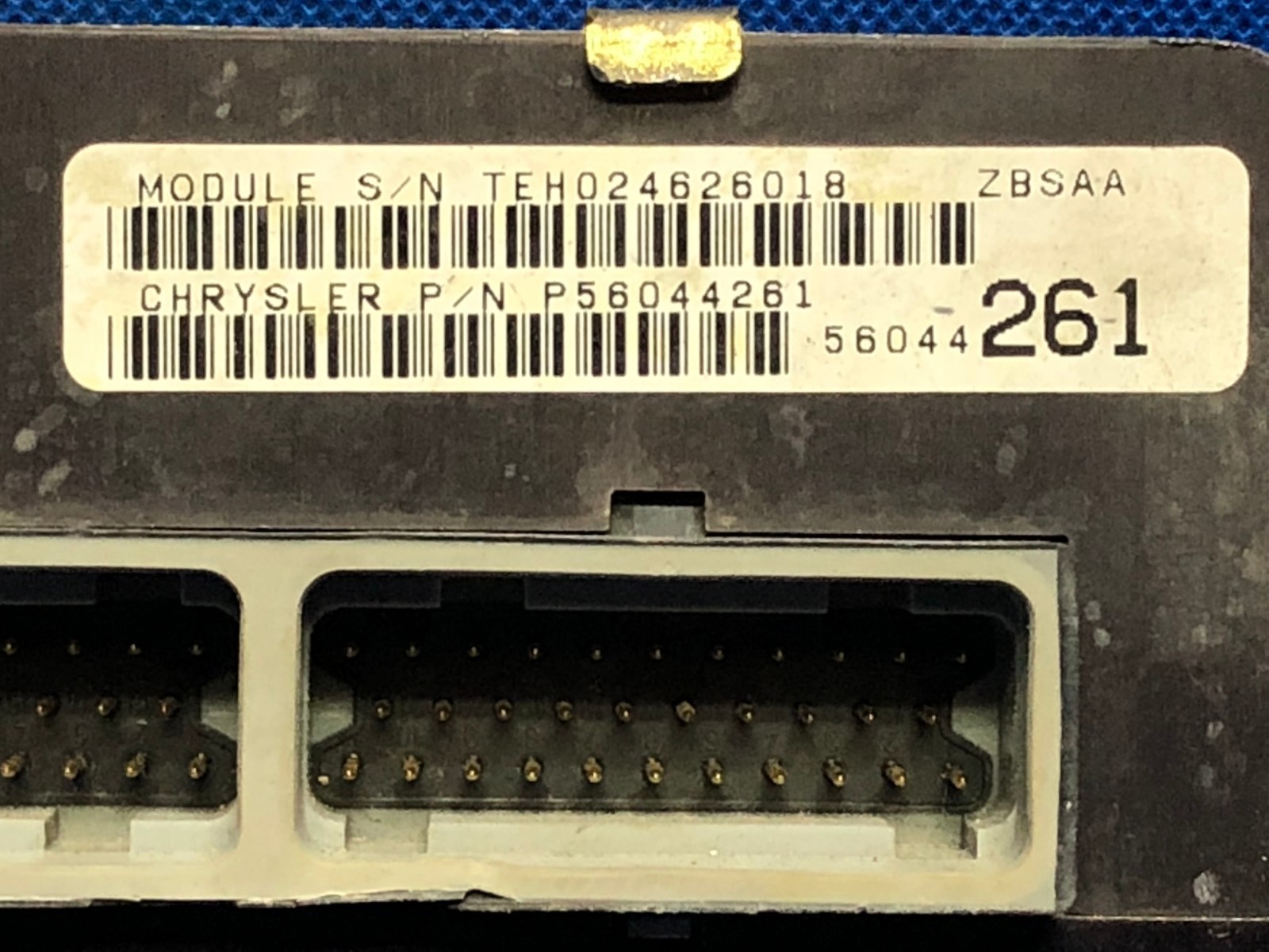 REFLASHED VIN NO SECURITY 96 JEEP GRAND CHEROKEE 4.0 ECM MODULE 56044261 261