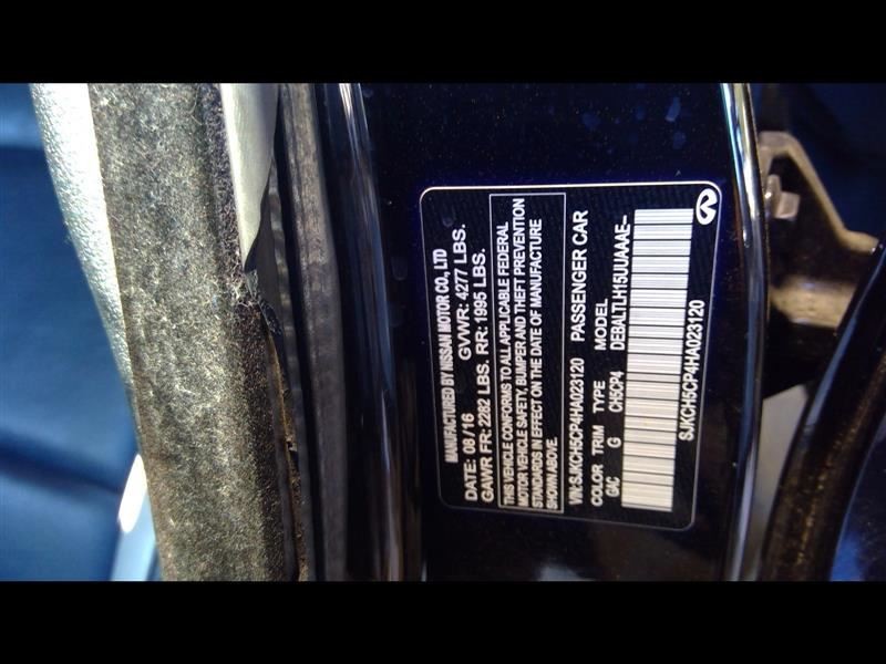 Chassis ECM Theft-locking Keyless Entry Fits 17-19 INFINITI QX30 663246