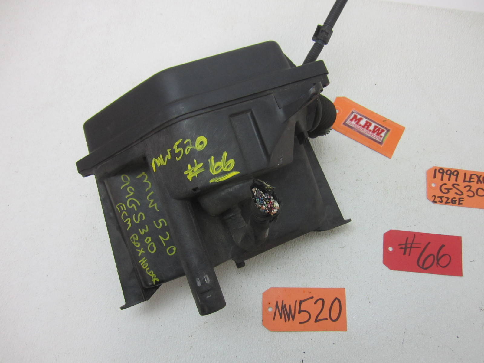 ENGINE COMPUTER CASE FUSE BOX HOLDER WIRE PANEL ECM COVER 3.0L MOTOR 98-00 GS300