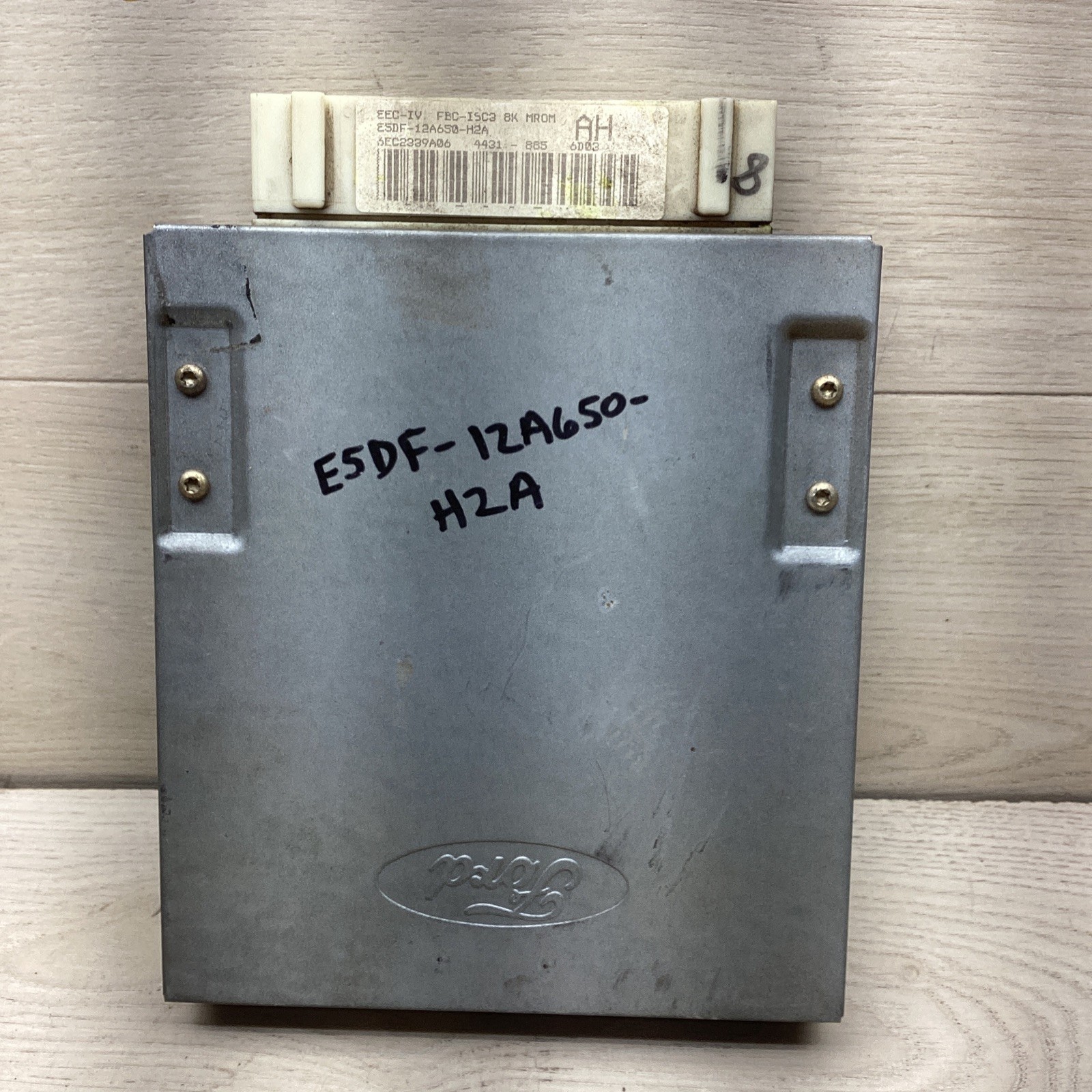 1985-86 FORD TRUCK F150 ECU ECM Engine Computer E5DF12A650H2A OEM