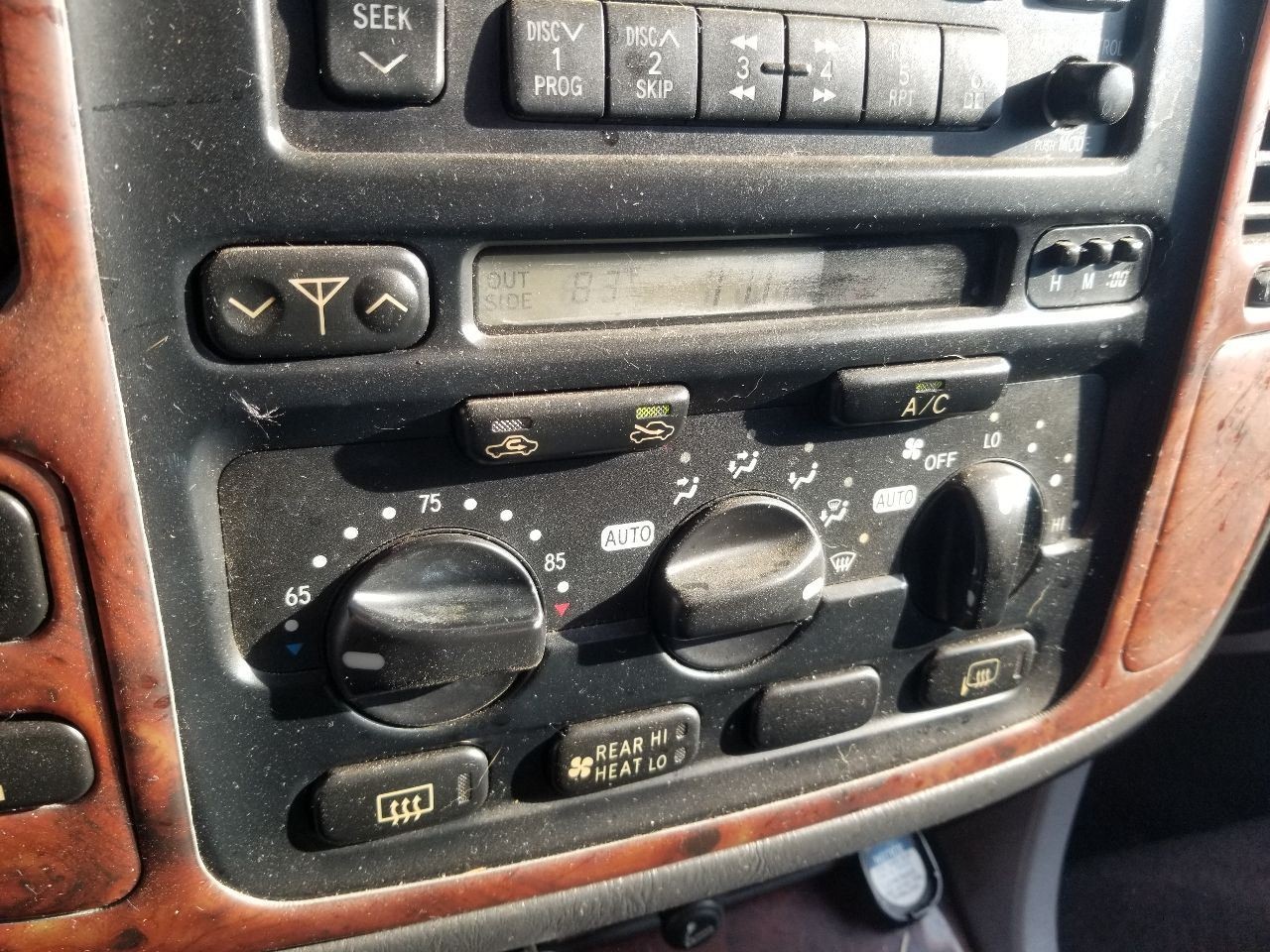 98 1998 TOYOTA LANDCRUISER 8 CYLINDER SRS RESTRAINT CONTROL MODULE 8917060050