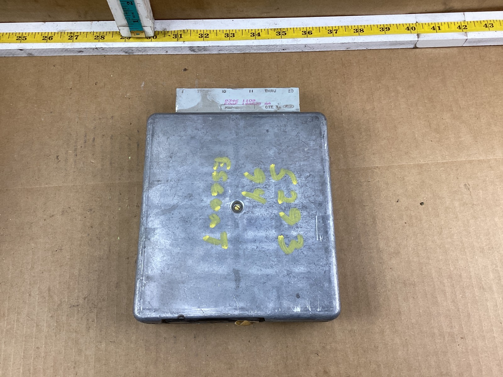 1993 – 1995 Ford Escort 1.9L Engine Control Module ECU ECM F4CF-12A650-AB OEM