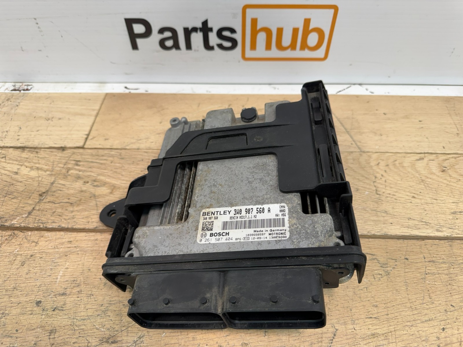 2013 BENTLEY CONTINENTAL GT COUPE 4.0L V8 ENGINE ECU ECM COMPUTER 3W0907560A
