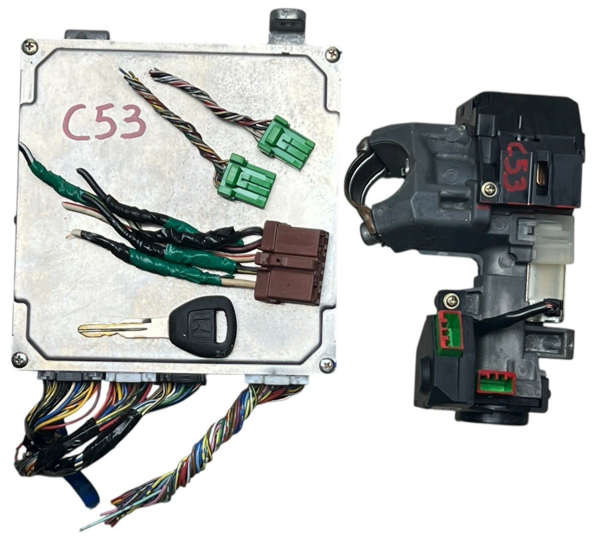 2001-2003 Honda CIVIC Ignition Switch Immobilizer ECU Matched Set 37820-PLM-C53