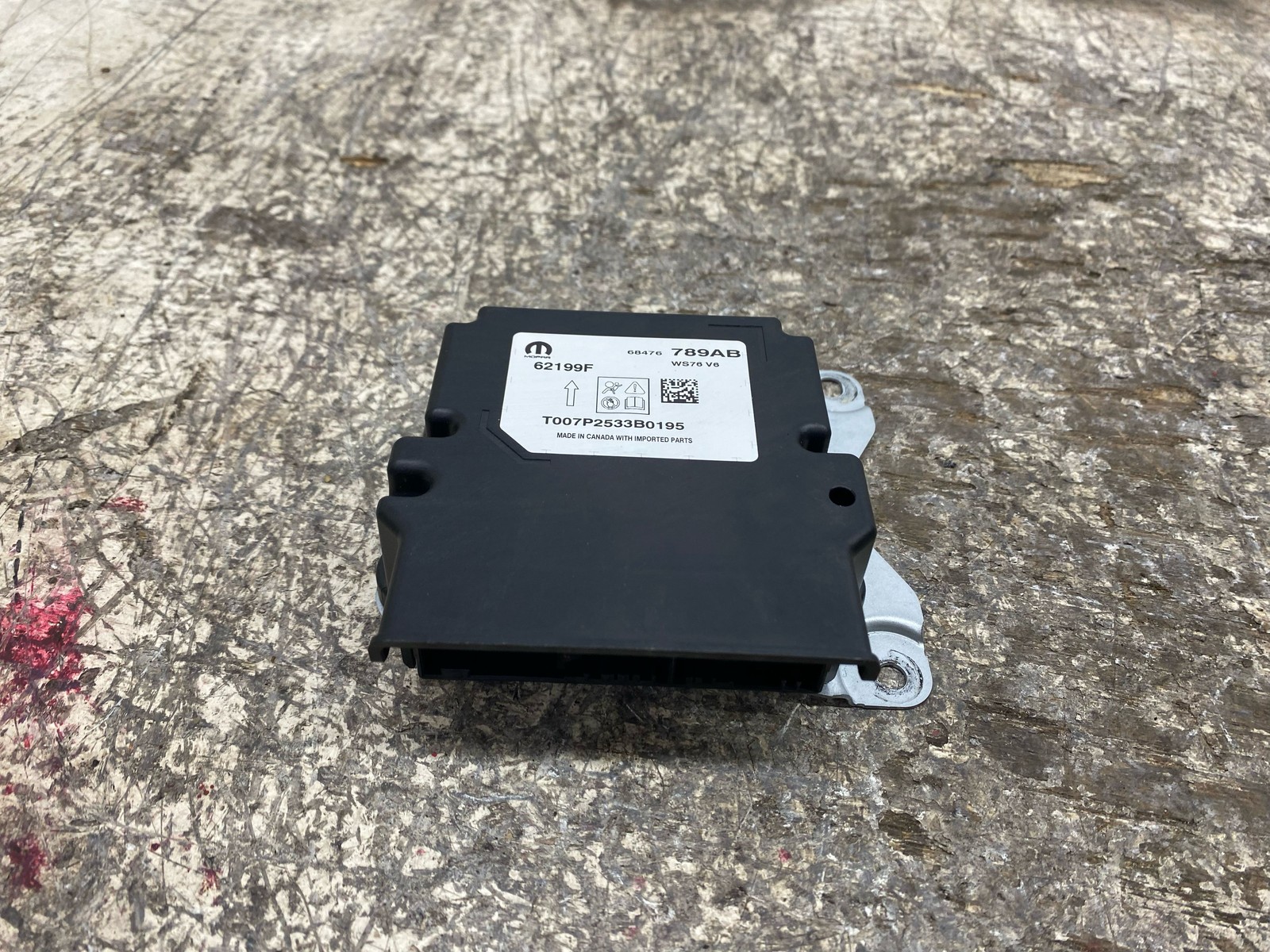 2020-2024 JEEP WAGONEER L OCCUPANT RESTRAINT MODULE SRS *NEEDS RESET*OEM