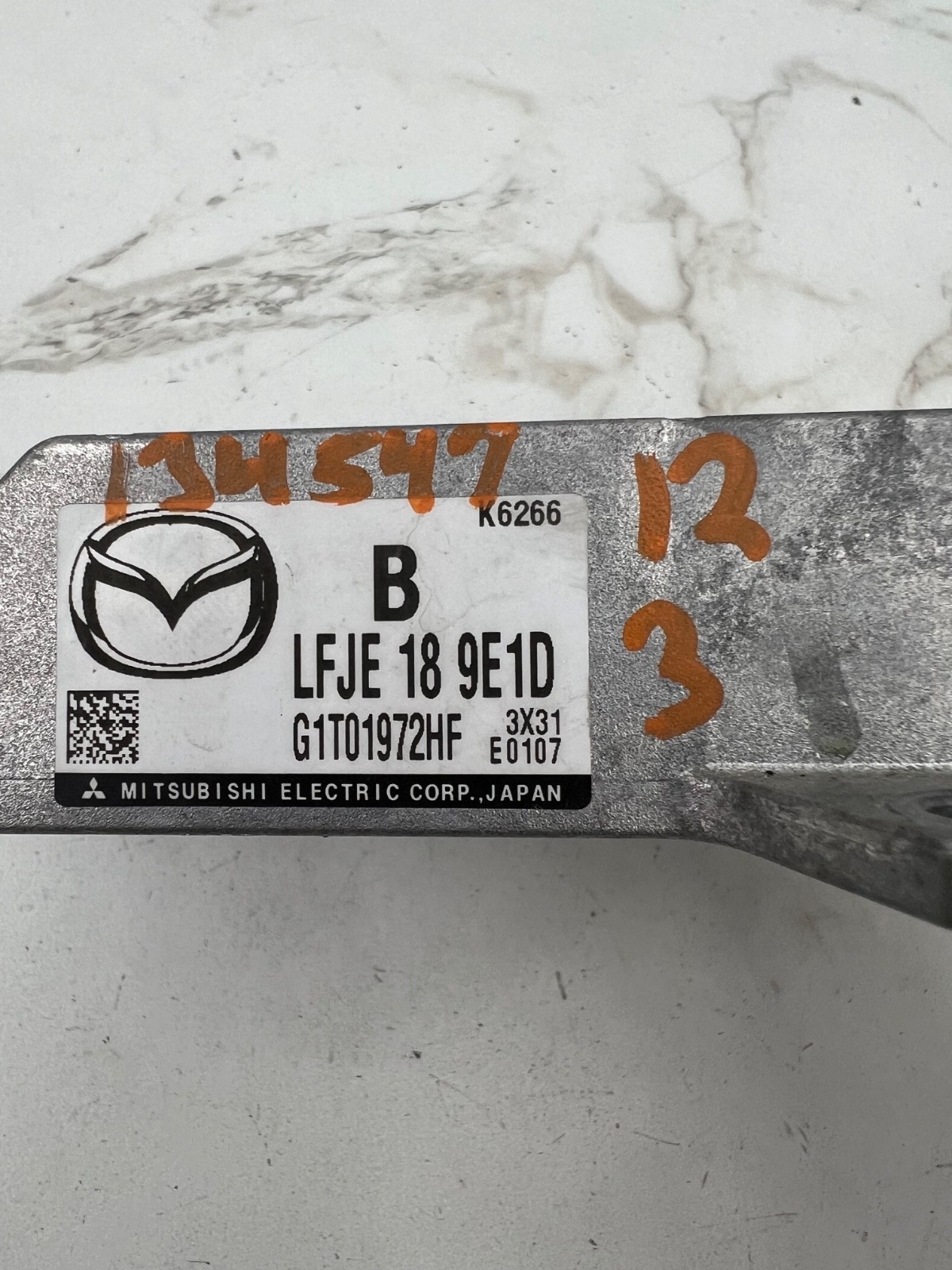 🧲 2012 2013 Mazda3 Mazda 3 2.0L Transmission Control Module TCM TCU LFJE189E1D