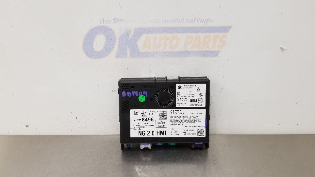 15 GMC SIERRA 1500 HUMAN MACHINE INTERFACE HMI 23228496