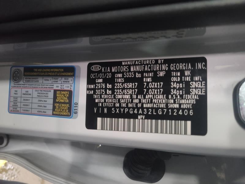 Chassis ECM Body Control BCM Center Dash US Market Fits 20 SORENTO 10637948