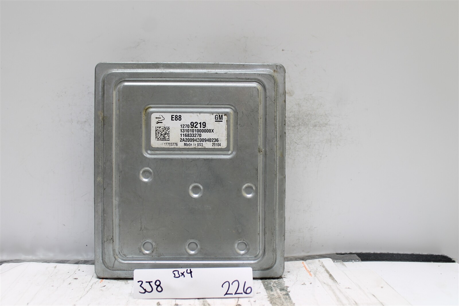 12703776 12709219 Chevrolet Malibu 20 Engine Control Unit ECU Module 3J8 226 B4