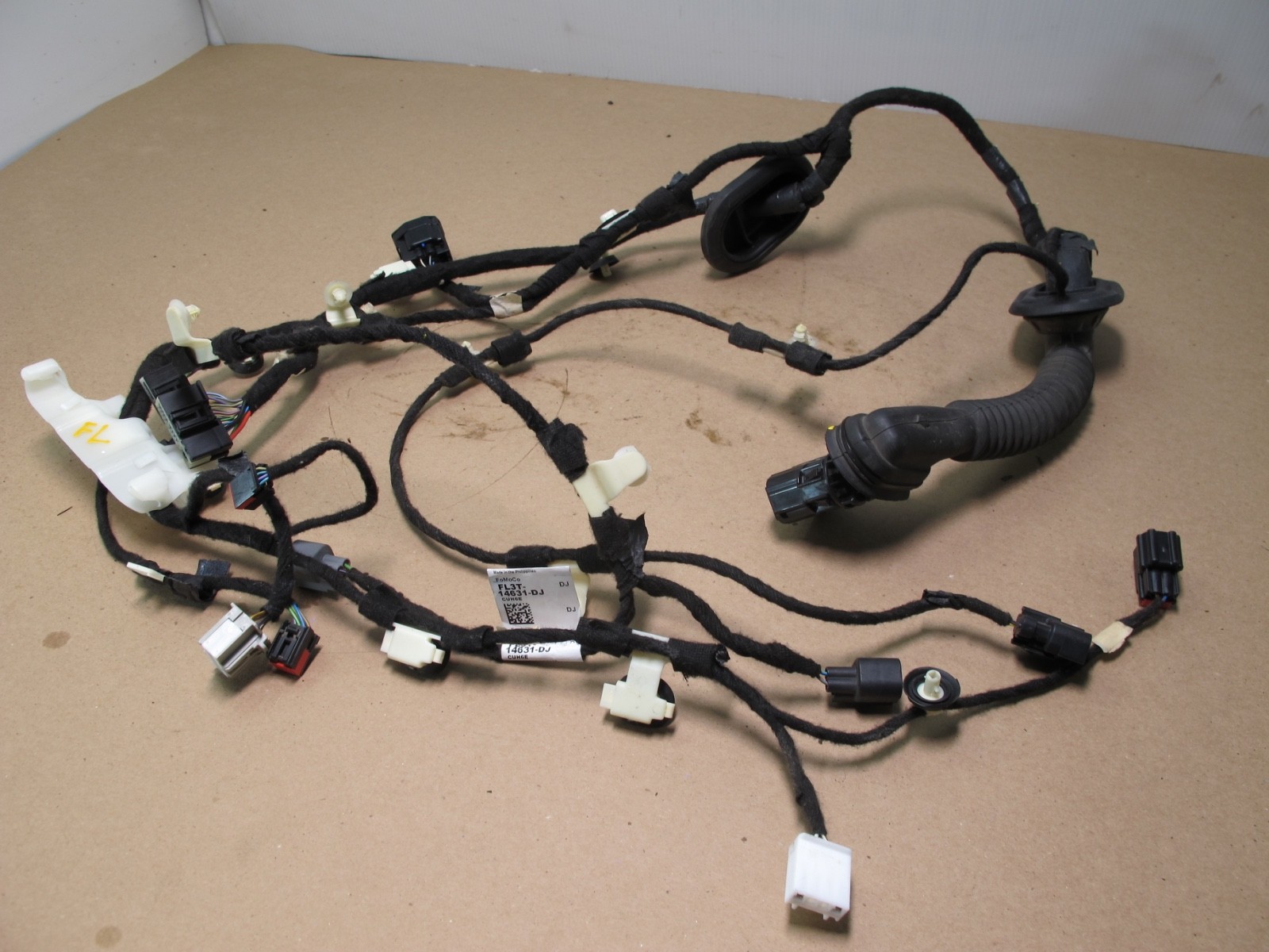 2015-2020 FORD F150 F-150 FRONT DRIVER LEFT LH DOOR WIRING HARNESS FL3T14631DJ