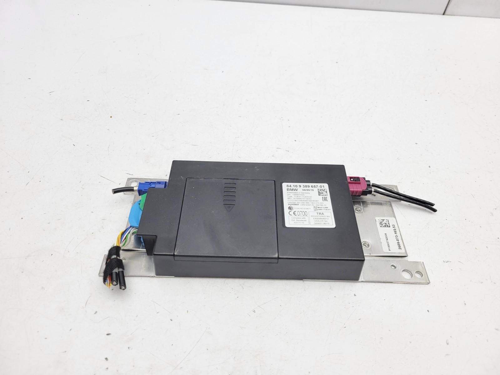 BMW 1 SERIES F20 F21 2015 TELEMATICS CONTROL MODULE 9389657