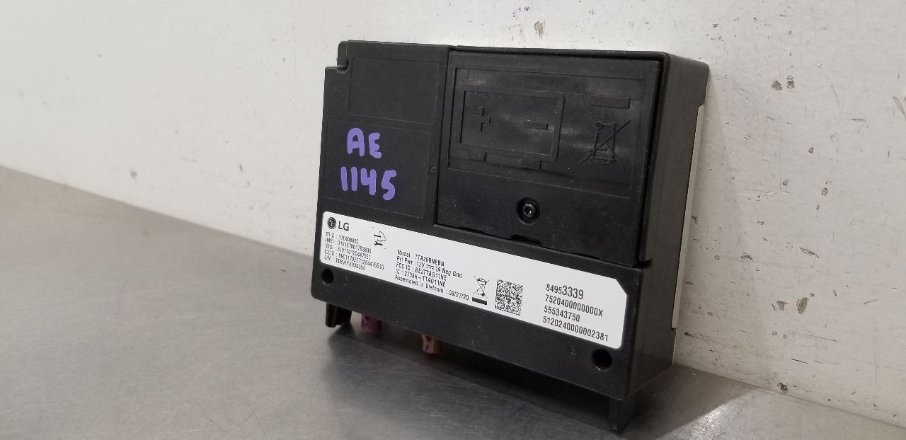 21 CHEVY SUBURBAN 1500 COMMUNICATION TELEMATICS ONSTAR CONTROL MODULE 84953339