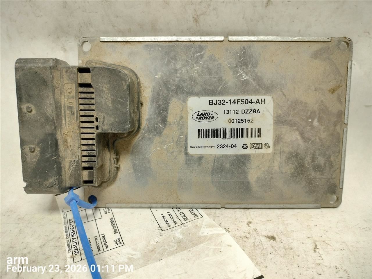 ACTIVE SUSPENTION MODULE OEM 12-13 LAND ROVER EVOQUE 1YR WRNTY
