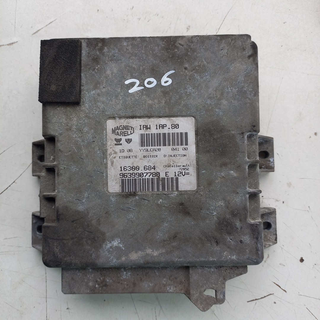 Magneti Marelli IAW1AP80 injection unit Peugeot 206 9636726980 1998 2009