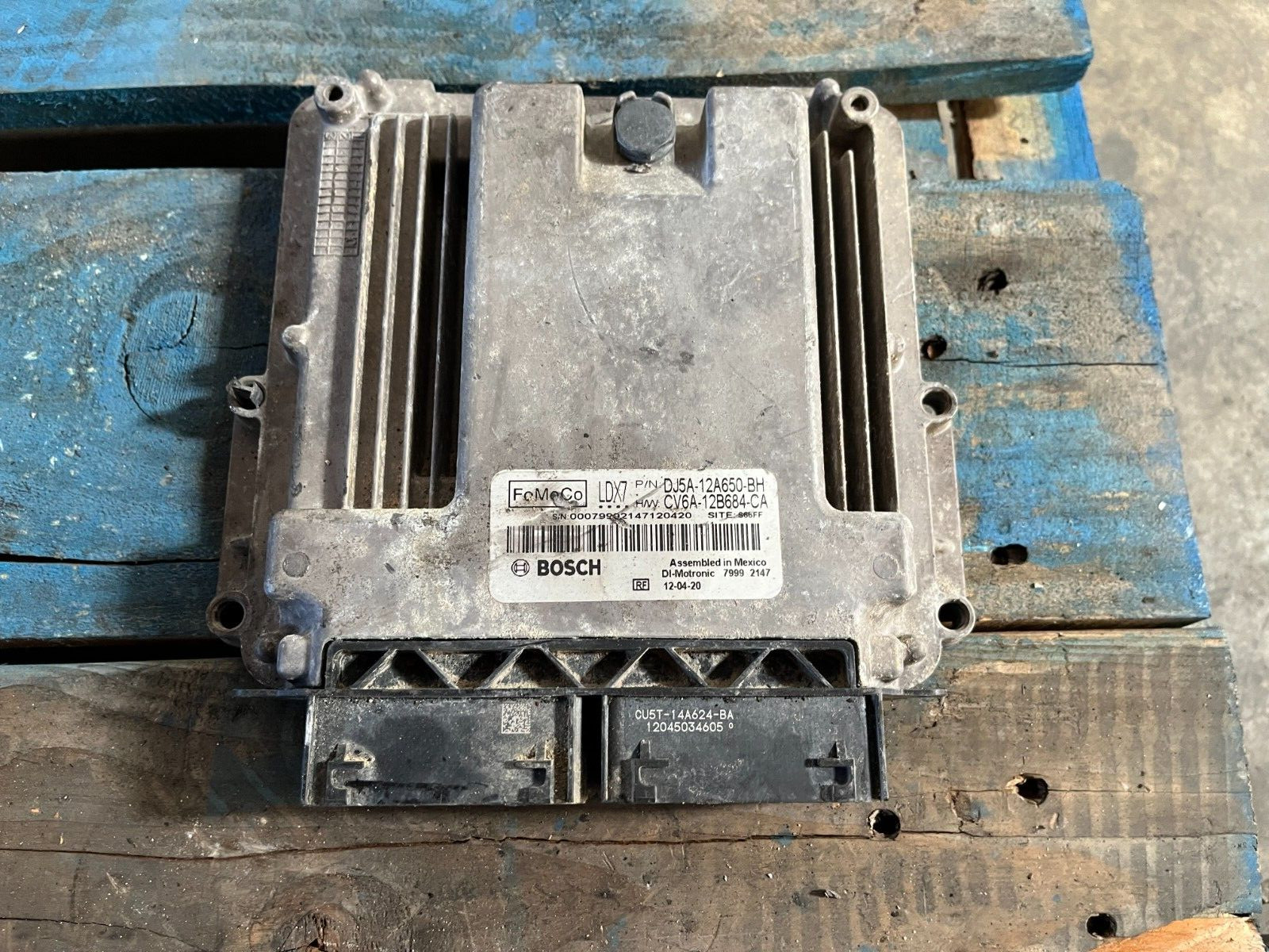 OEM 2013 Ford Escape 1.6L Computer Brain Engine Control ECU ECM EBX DJ5A12A650BH