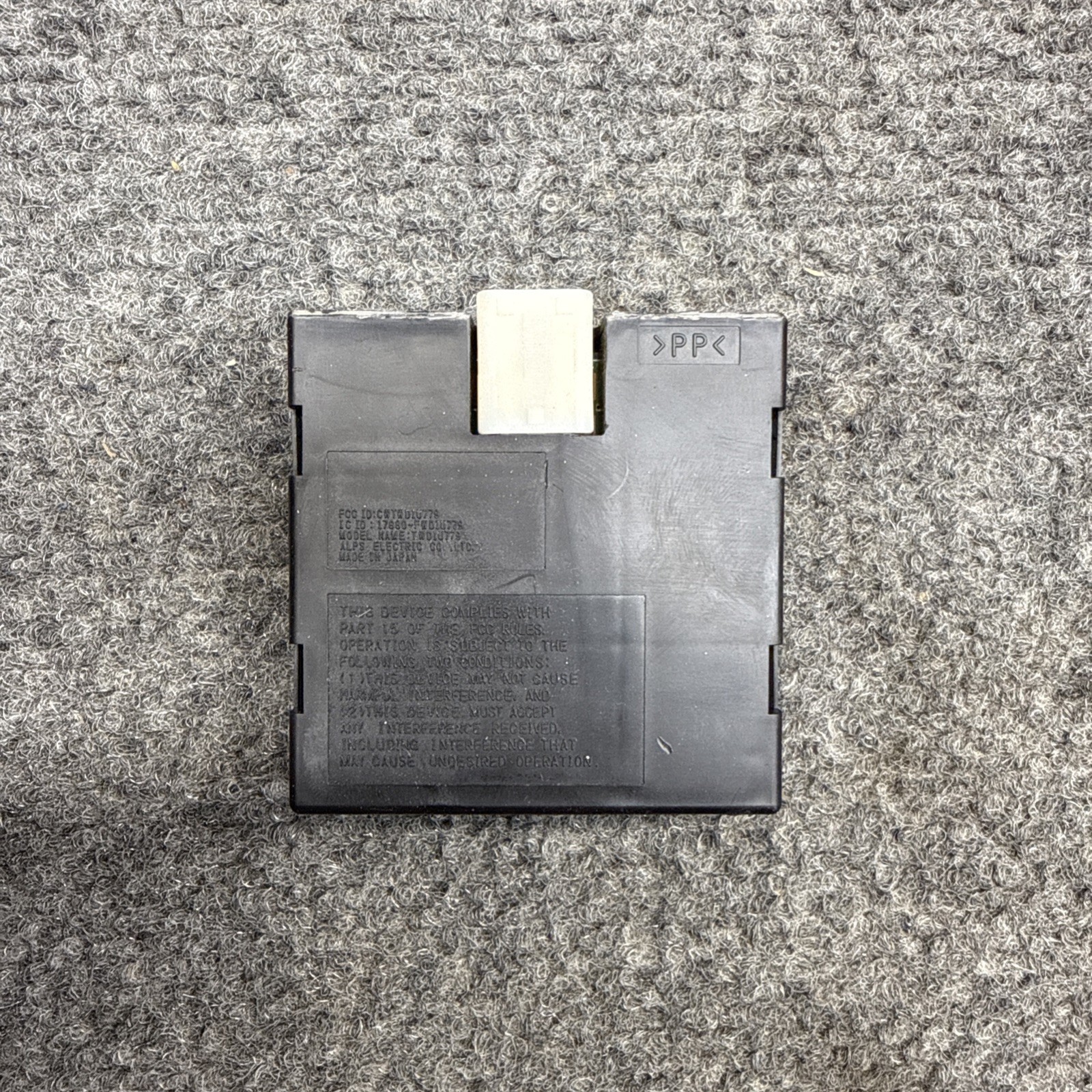 2014-2017 NISSAN JUKE NISMO RS TURBO 1.6 1788D-FWD1U779 THEFT AND LOCKING MODULE