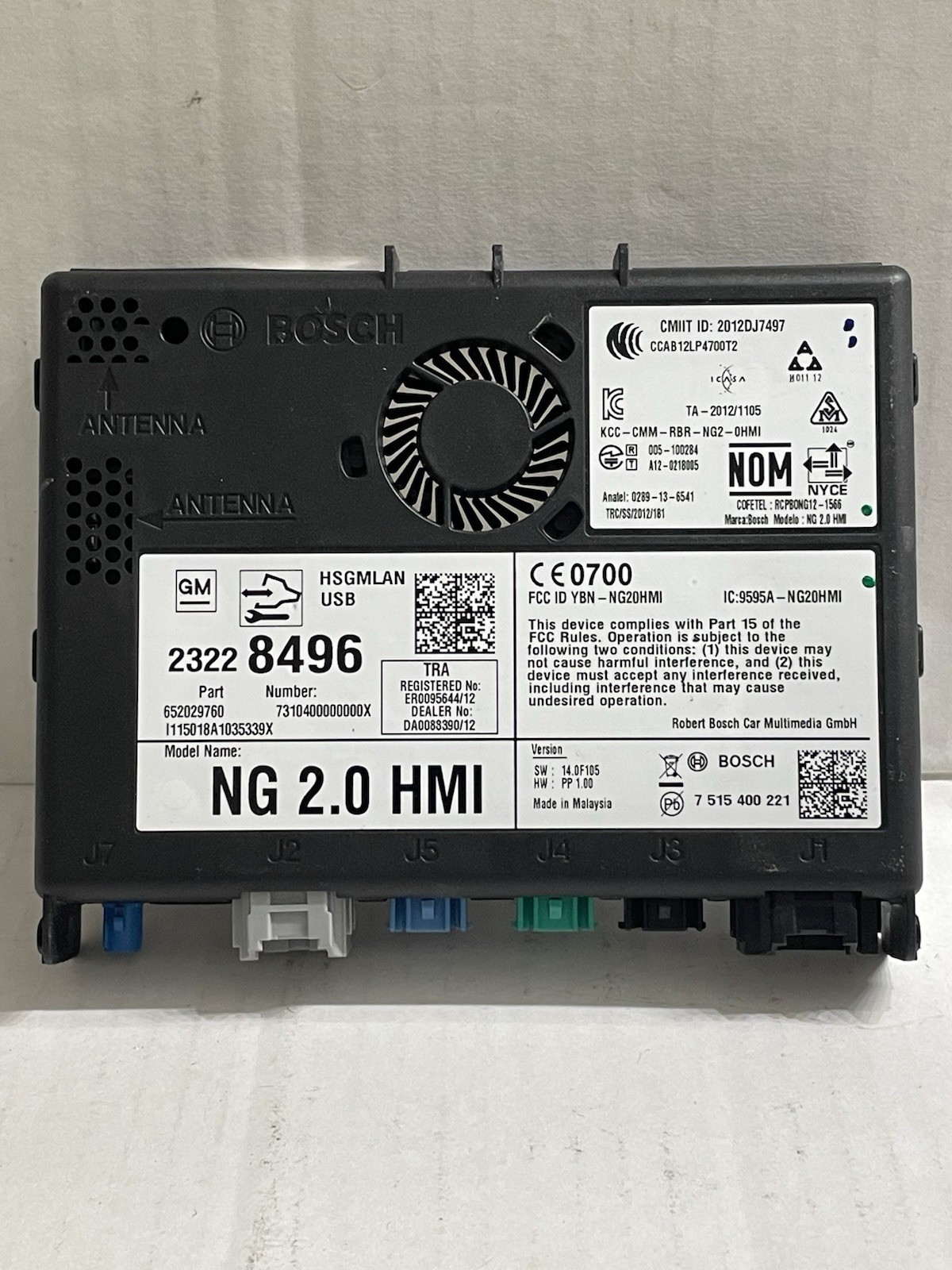 ✅14-15 Escalade ESV Suburban Yukon XL NG 2.0L HMI Communication Control Module