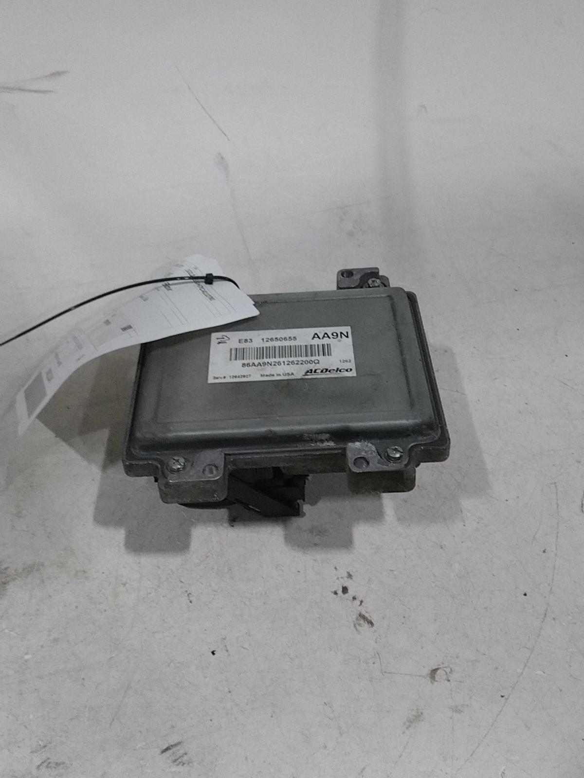 Used Engine Control Module (ECM) fits: 2012 Chevrolet Sonic Electronic Control M