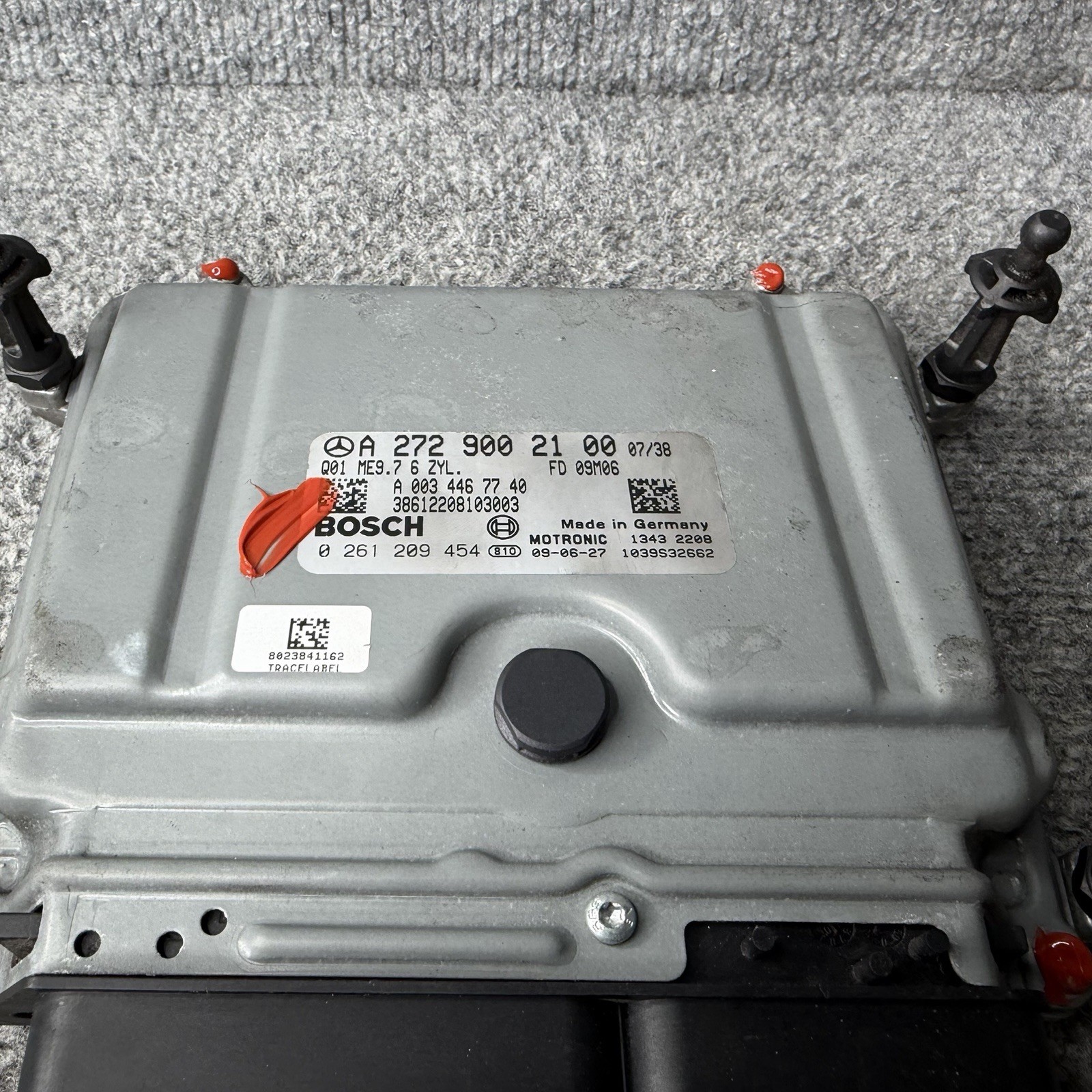 2008-2012 MERCEDES W212 GLK350 E350 C300 ECU ECM ECU ENGINE CONTROL MODULE UNIT