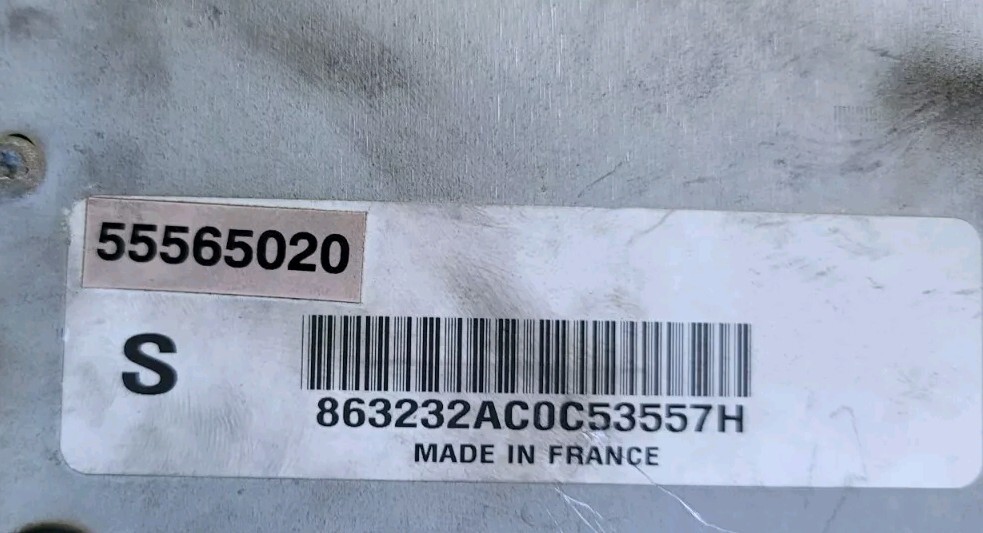 2007-2011 SAAB 9-3 2.0T Engine Computer Module 55565020 ECU ECM Plug Pigtail